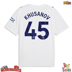 Manchester City Abdukodir Khusanov #45 Replica Third Stadium Shirt 2026-27 Short Sleeve
